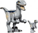 Klocki Lego Klocki Jurassic World 76946 Schwytanie welociraptorów Blue i Bety