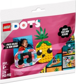 Klocki Lego Klocki DOTS 30560 Ananas ramka na zdjęcie i miniaturowa tablica