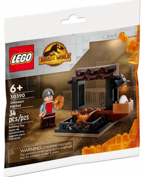 Klocki Lego Klocki Jurassic World 30390 Targ dinozaurów