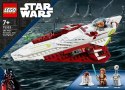 Klocki Lego Klocki Zestaw konstrukcyjny Star Wars 75333 Myśliwiec Jedi Obi-Wana Kenobiego