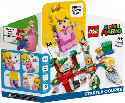 Klocki Lego Zestaw startowy Super Mario 71403 Przygody z Peach