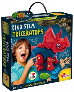 Zestaw konstrukcyjny I'm A Genius Dino Steam - Triceratops