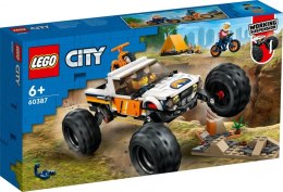 Klocki Lego Klocki City 60387 Przygody samochodem terenowym z napędem 4x4