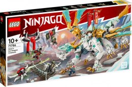 Klocki Lego Klocki Ninjago 71786 Lodowy smok Zane'a