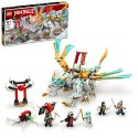 Klocki Lego Klocki Ninjago 71786 Lodowy smok Zane'a