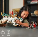 Klocki Lego Klocki Ninjago 71786 Lodowy smok Zane'a