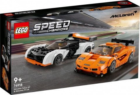 Klocki Lego Klocki Speed Champions 76918 McLaren Solus GT i McLaren F1 LM