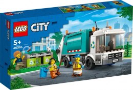 Klocki Lego Klocki City 60386 Ciężarówka recyklingowa