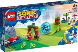 Klocki Lego Klocki Sonic 76990 Wyzwanie z pędzącą kulą