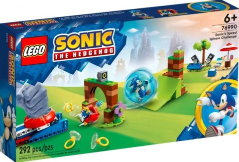 Klocki Lego Klocki Sonic 76990 Wyzwanie z pędzącą kulą