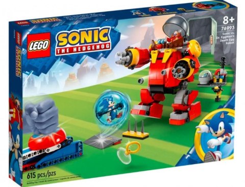 Klocki Lego Klocki Sonic 76993 Sonic kontra dr. Eggman i robot Death Egg