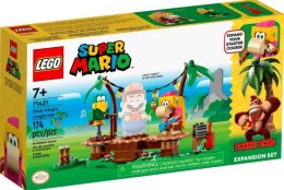 Klocki Lego Klocki Super Mario 71421 Dżunglowy koncert Dixie Kong