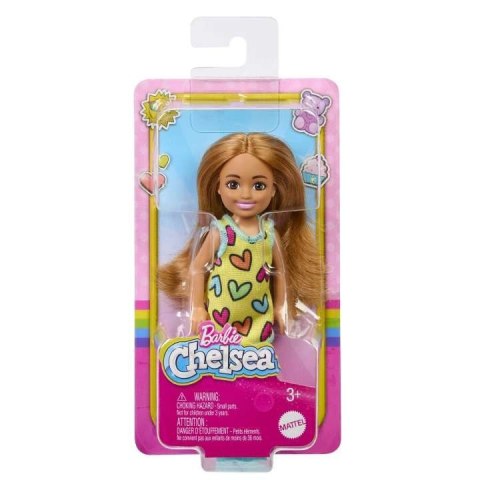 Lalka Barbie Chelsea Sukienka w serca