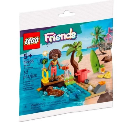 Klocki Lego Klocki Friends 30635 Sprzątanie plaży