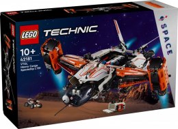 Klocki Lego Klocki Technic 42181 Transportowy statek kosmiczny VTOL LT81