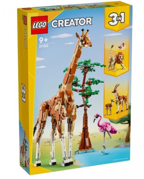 Klocki Lego Klocki Creator 31150 Dzikie zwierzęta z safari