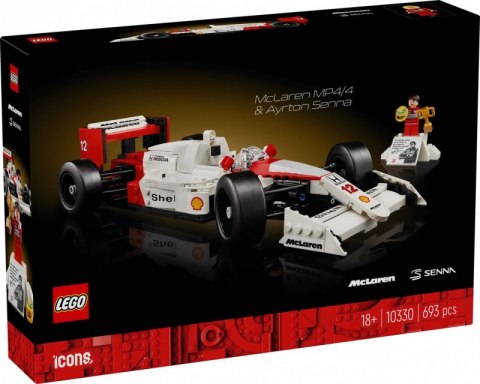 Klocki Lego Klocki Icons 10330 McLaren MP4/4 i Ayrton Senna