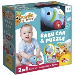 Samochodzik słoń i puzzle - Carotina Baby