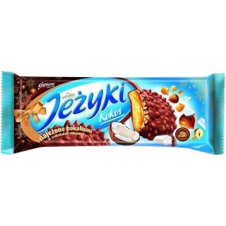 CIASTKA JEŻYKI Z KOKOSEM JUTRZENKA 140G GOPLANA