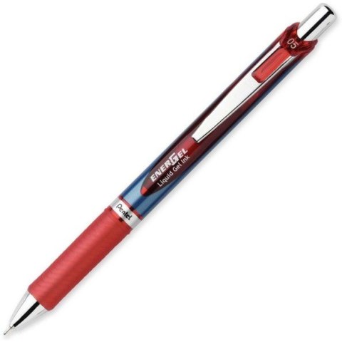 CIENKOPIS AUTOMATYCZNY PENTEL ENERGEL BLN75, CZERWONY Pentel