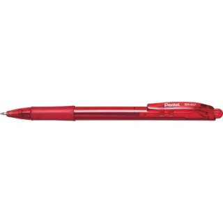 DŁUGOPIS AUTOMATYCZNY PENTEL BK417, CZERWONY Pentel