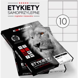 ETYKIETY 105 X 57.0 MM. 10 SZT/A4 EMERSON UNIWERSALNE Emerson