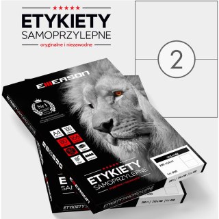 ETYKIETY 210 X 148.0 MM. 2 SZT/A4 EMERSON UNIWERSALNE Emerson