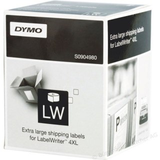 ETYKIETY DYMO LABELWRITER BIAŁE 104 X 159 MM BARDZO DUŻE ETYKIETY WYSYŁKOWE Dymo