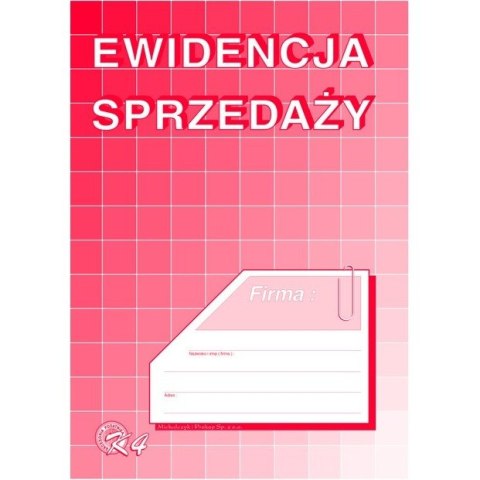 EWIDENCJA SPRZEDAŻY (PION) (OFFSET) MICHALCZYK I PROKOP A5 Michalczyk i Prokop