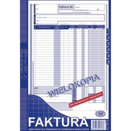 FAKTURA NETTO A4 (PEŁNA) (WIELOKOPIA) MICHALCZYK I PROKOP Michalczyk i Prokop