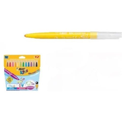 FLAMASTRY BIC KID COULEUR BABY 12 KOLORÓW Bic