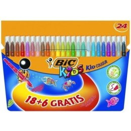 Flamastry BiC Kids Kid Couleur 24 kolory Bic