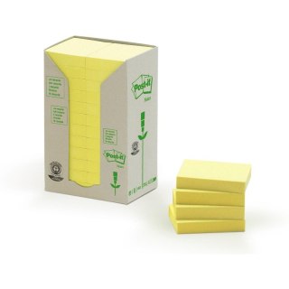 KARTECZKI POST-IT ECO 38 X 51 MM ŻÓŁTE (24 X 100) Post-it