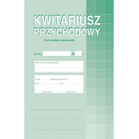 KWITARIUSZ PRZYCHODOWY (O+2K) MICHALCZYK I PROKOP A4 Michalczyk i Prokop