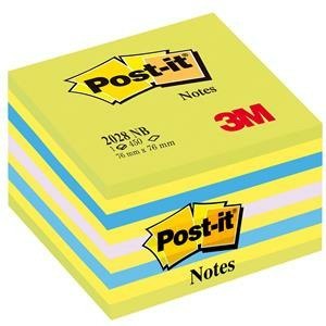 Karteczki Post-it 76x76mm (2028-NB) niebiesko-zielone (450) Post-it