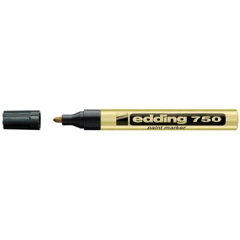 MARKER OLEJOWY EDDING 750 ALUMINIUM, ZŁOTY Edding