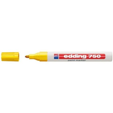 MARKER OLEJOWY EDDING 750 ALUMINIUM, ŻÓŁTY Edding