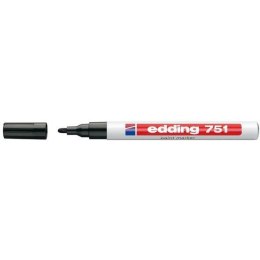 MARKER OLEJOWY EDDING 751 ALUMINIUM, CZARNY Edding