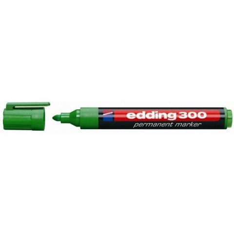 MARKER PERMANENTNY EDDING 300, ZIELONY Edding