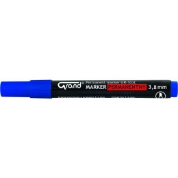 MARKER PERMANENTNY GRAND GR-103C, NIEBIESKI Grand