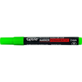 MARKER PERMANENTNY GRAND GR-103R, ZIELONY Grand