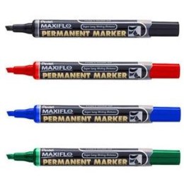 MARKER PERMANENTNY PENTEL NLF60, CZERWONY Pentel