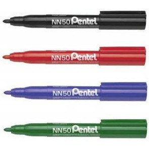 MARKER PERMANENTNY PENTEL NN50, ZIELONY Pentel