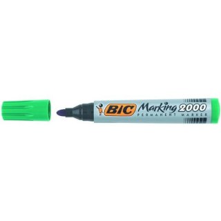 Marker permanentny BiC Marking 2000, ZIELONY Bic