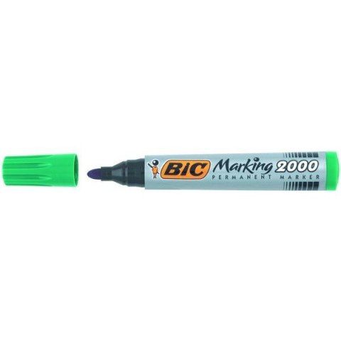 Marker permanentny BiC Marking 2000, ZIELONY Bic