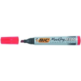 Marker permanentny BiC Marking 2300, CZERWONY Bic