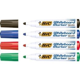 Markery do tablic BiC Velleda 1701 4 kolory Bic