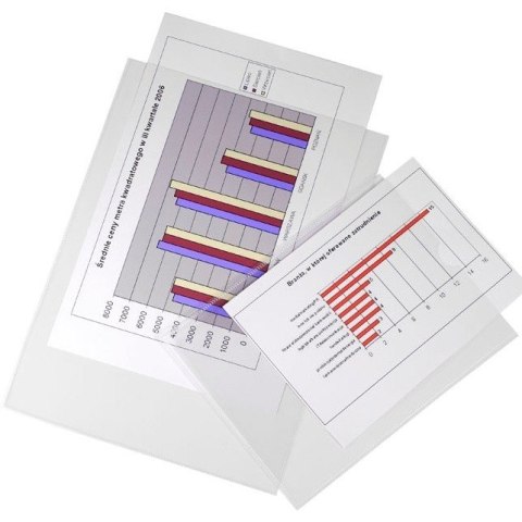 OFERTÓWKI BIURFOL "U" A6/150 µM KRYSTALICZNE (25), TRANSPARENTNY Biurfol