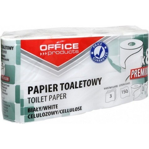 PAPIER TOALETOWY 3W CELULOZA 15 M BIAŁY (8) Office Products