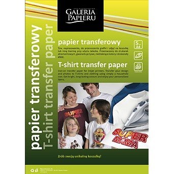 PAPIER TRANSFEROWY A4 (JASNE TKANINY) INKET (5) Galeria Papieru